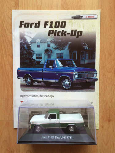 Grandes Autos Memorables Camioneta Pick Up Ford F-100 1978