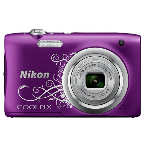 Camara Nikon Coolpix A 100 Color Lila Super Compacta