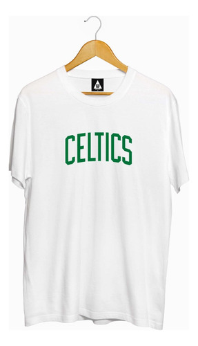 Remeras Negras Estampadas Celtics Zeta Pop