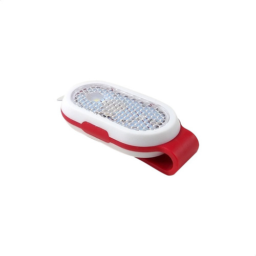 Luz Led Clip Running Correr Fitness Bicicleta Roja Um Lights