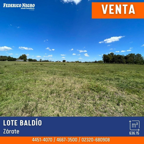 Imagen 1 de 8 de Terreno En Venta En Zárate