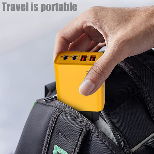 Adaptador De Cargador Usb Pd Dual, Enchufes Del Reino Unido,