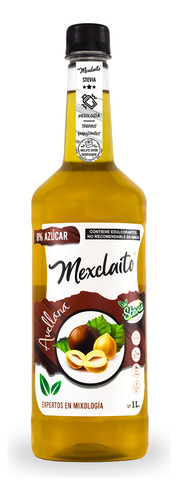 Mexclaito Xero Azucar Jarabe/syrop Sabor Avellana 1 L