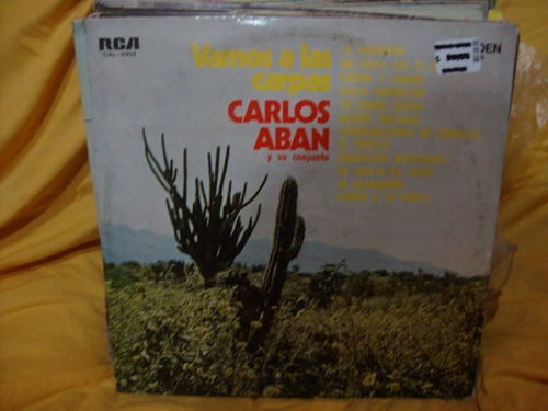 Vinilo Carlos Aban Vamos A Las Carpas F1