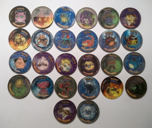 Super Tazos Pokémon 2001 Originales De Época. J