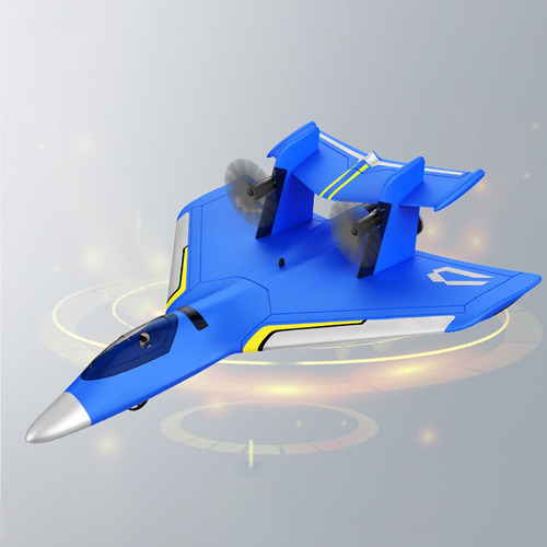 Rc Airplane Outdoor Flighting Toys Jet Fighter Toys Azul