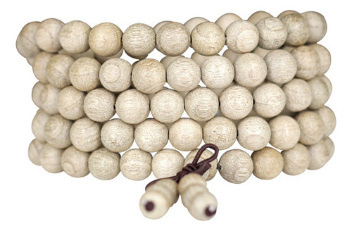 Pulseras De Palisandro De Myanmar, Con Forma De Perlas, 8 Mm