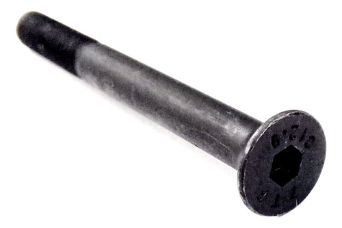 Parafuso Chato Allen M6 X 60mm Oxidado Preto - 10 Peças