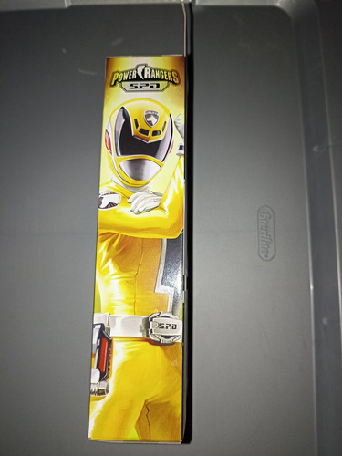 Power Rangers Lightning Collection Spd Yellow Ranger. (Usado)