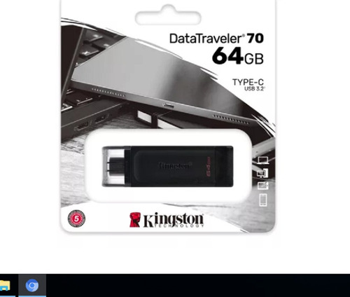 Pendrive Datatraveler 70 Kingston 64gb Type C Usb 