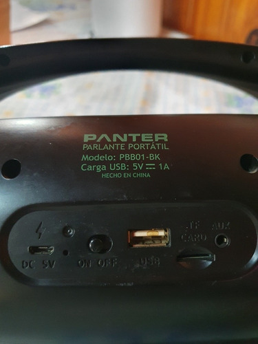 Parlante Portátil Monster