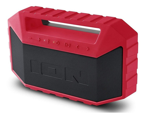 Imagem 2 de 5 de Boombox Bluetooth Flutuante Vermelho Ion Plungeredxus