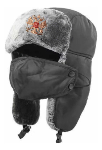 Gorro Ruso Ushanka Ski Soviético Piloto Militar Impermeable