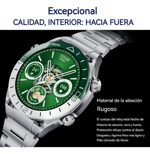 Ssb Nfc Reloj Inteligente Hombre Contestar Llamada