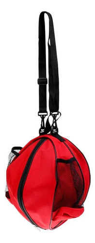 Bolso Del Baloncesto Para La Bola Rojo