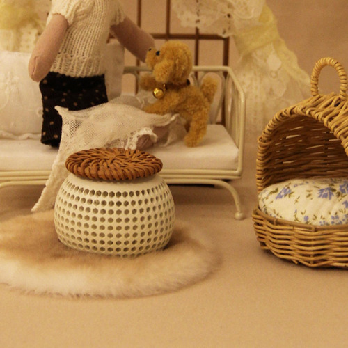 Para Casa De Muñecas A Escala 1:12, Mesa Auxiliar M
