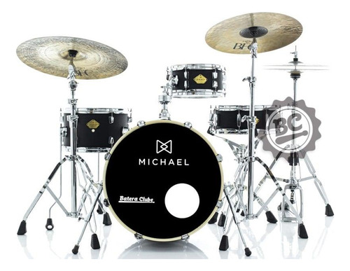 Bateria Michael Legacy Slim Compacta Matte (shellpack)