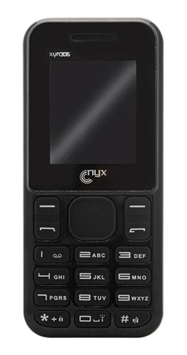 Celular Nyx Mobile Xyn306 Color Negro R9 (telcel) 1.3mpx