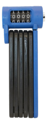 Candado Plegable Odis K1200cp Combinación Azul/negro Bt