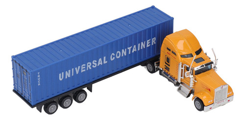Remolque Tractor Vivid Con Carcasa De Aleación 1:65 De Jugue