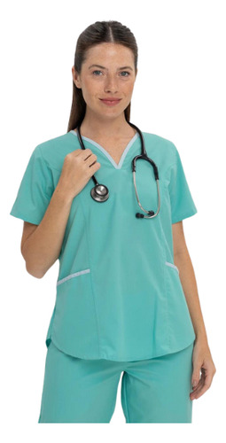 Ambo De Diseño Oh! Wear - Lupe Poly Bis Verde Hospital