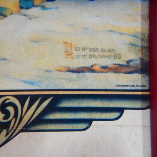 Imagen 9 de 9 de Cocacola Poster Publicitario Antiguo, Original Niño Pesca #3