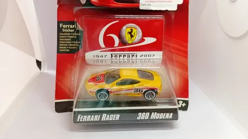 Hot Wheels Ferrari 360 Modena 1:64 Série Racer 2007 | Parcelamento