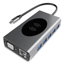Comprar Hubs Estacion Acoplamiento Usb-c Tipo Vga Pd Sd Tf Cargador