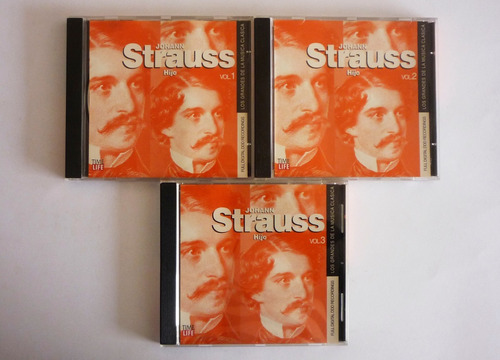 Strauss Hijo Vol 1, 2, 3 - Grandes De La Musica Clasica - Cd