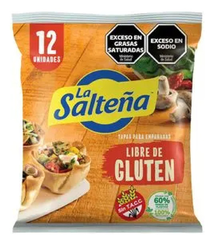 La Salteña Tapas De Empanadas Gluten Free (pack 6 Unidades)