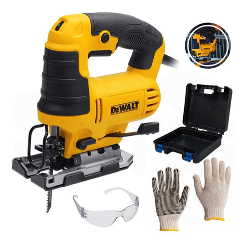 Imagem 1 de 4 de Serra Tico-tico Vel Variável Dw300 Dewalt + Maleta + Brinde