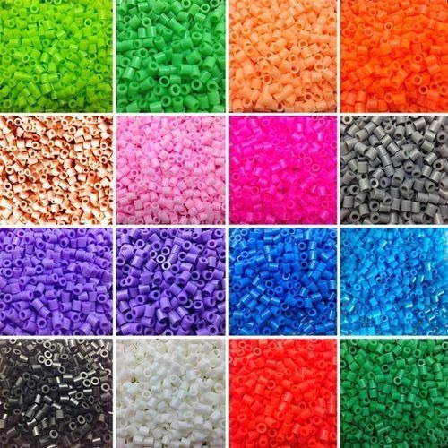 1000 Unidades Perler Beads Colorido Hama Beads Diy Juguet [u