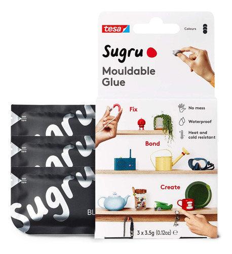 Sugru Pegamento Moldeable, Pegamento Multiusos Para Fijacin 