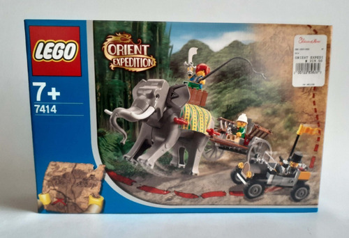 Lego 7414 Adventurers: Orient Expedition - Elephant - 2003