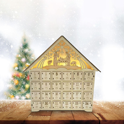 Calendario De Adviento De 24 Días Casa Calendario De