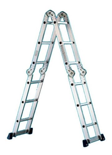 Amo112 Escalera De Aluminio Andamio Multipropósito 3 X 4