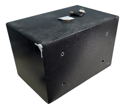 Caja Fuerte Pequeña Hotelera Oficina Combinacion + Llave Negro (Usado)