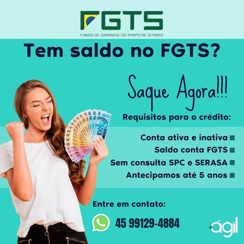 Imagem 1 de 1 de Crédito Fgts