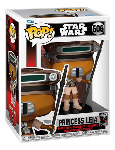 Funko Pop! Star Wars 40th - Princess Leia Boushh #606