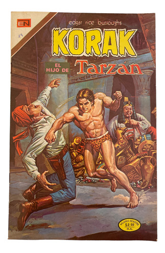 Comic Korak El Hijo De Tarzan #29 Editorial Novaro Sep 1974 