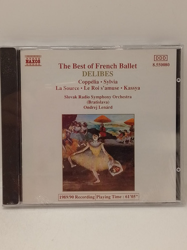 Delibes The Best Of French Ballet Cd Nuevo 