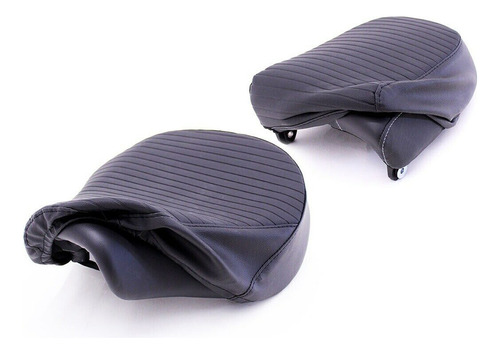 Covertor De Asiento Dual Negro Royal Enfield 