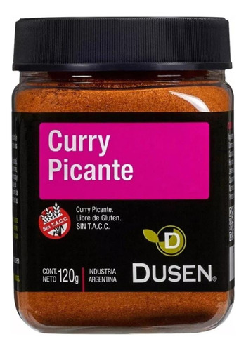 Curry Picante - Dusen - 120 Grs. Sin Tacc / Kosher.