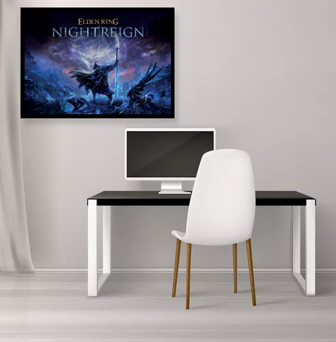 Elden Ring Nightreign - Pôster Gigante - Sem Dobras