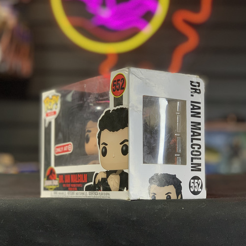 Jurassic Park Funko Pop Dr Ian Malcolm Target (Usado)