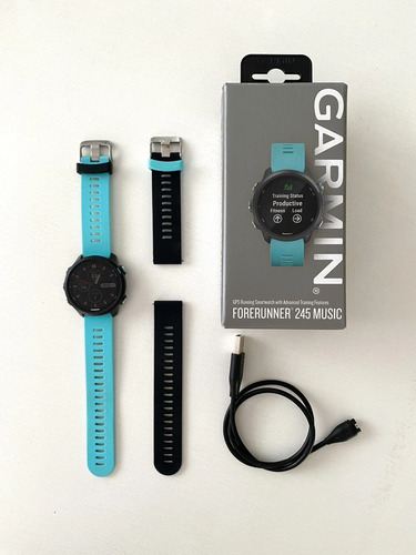 Garmin Forerunner 245 Music Gps Natacion Negro Agua Negro (Usado)