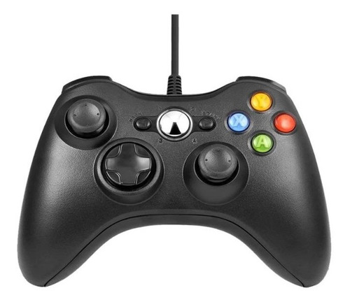 Imagen 4 de 7 de Control Joystick Pc Mando Cableado Usb