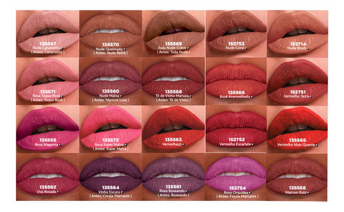 Avon Power Stay Batom Líquido Matte 16h Cor Vermelhaço