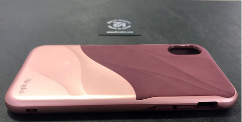 Funda Ringke Wave iPhone X Rose Blush (eco Package)