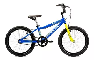Bicicleta niño infantil Olmo Reaktor R20 frenos v-brakes color azul con pie de apoyo